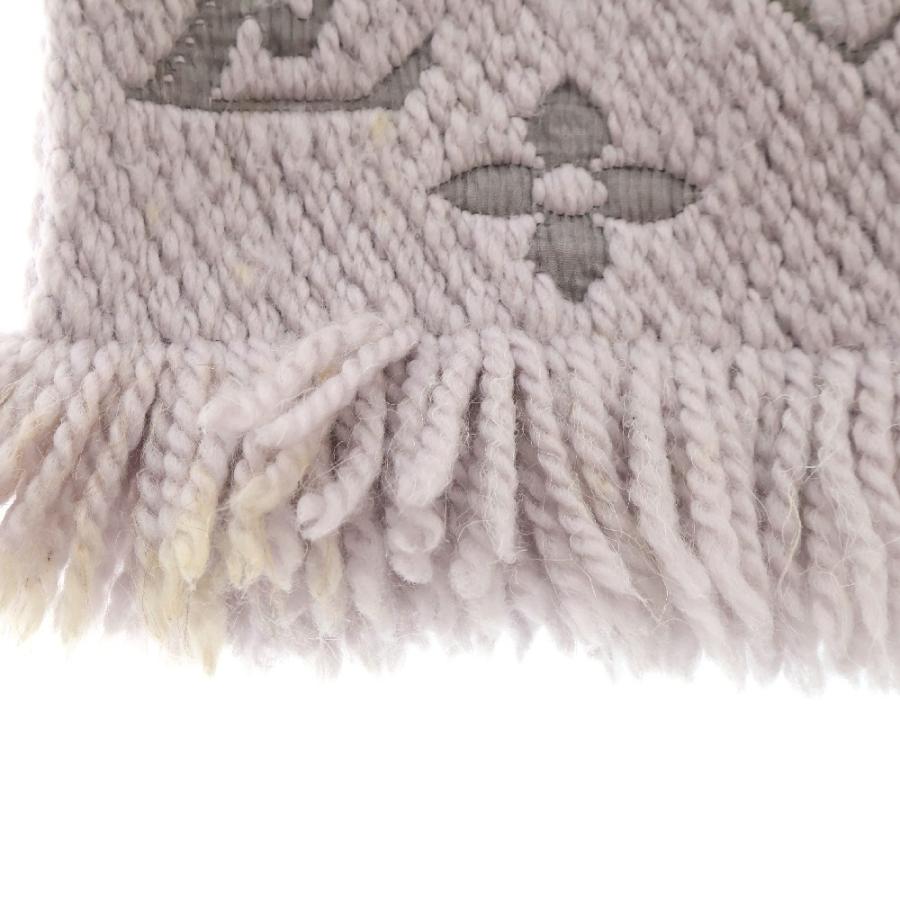 LOUIS VUITTON ルイヴィトン エシャルプ ロゴマニア モノグラム総柄 マフラー スカーフ グレー M74742 LOUIS VUITTON（ルイ・ヴィトン） エシャルプ ロゴマニア モノグラム総