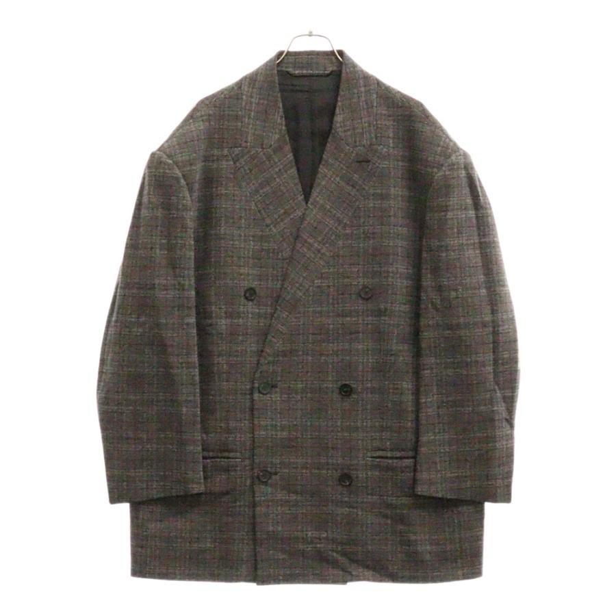 BALENCIAGA（バレンシアガ） 22SS UNIFIT チェック ダブルブレスト