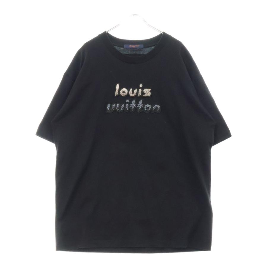 LOUIS VUITTON ルイヴィトン 23AW エンブロイダードビーズ 半袖Tシャツ  