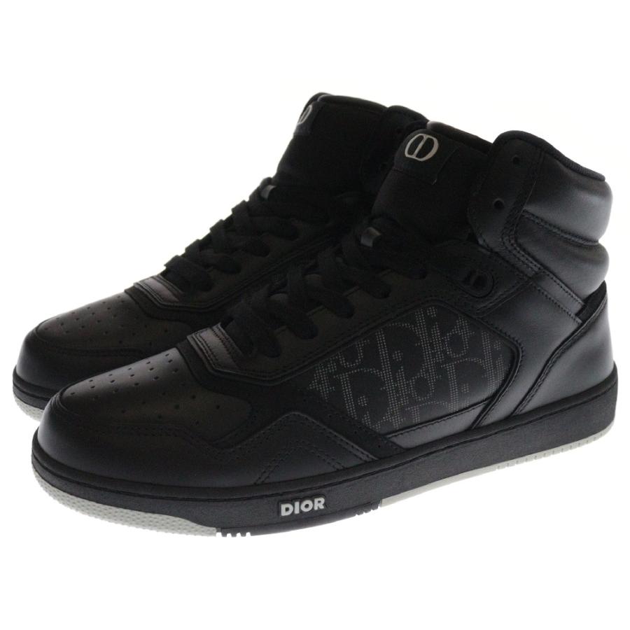 DIOR ディオール B27 High Black Oblique Galaxy オブリーク