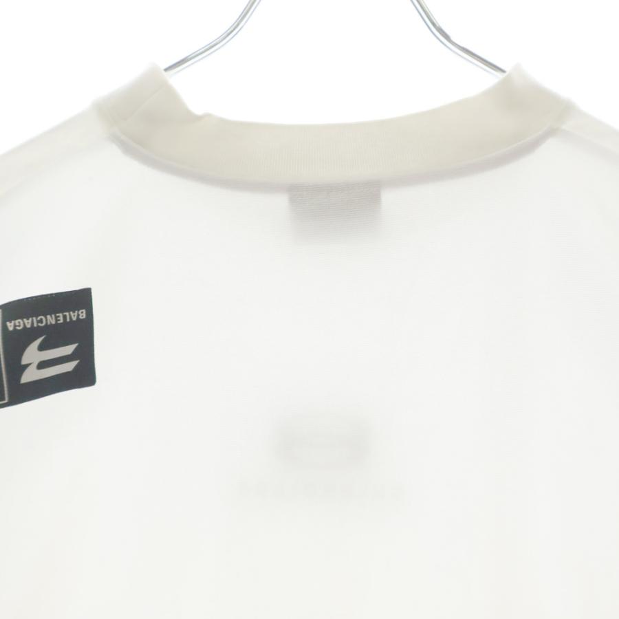 BALENCIAGA（バレンシアガ） 23AW バック切替 ロゴ刺繍スポーティ半袖T