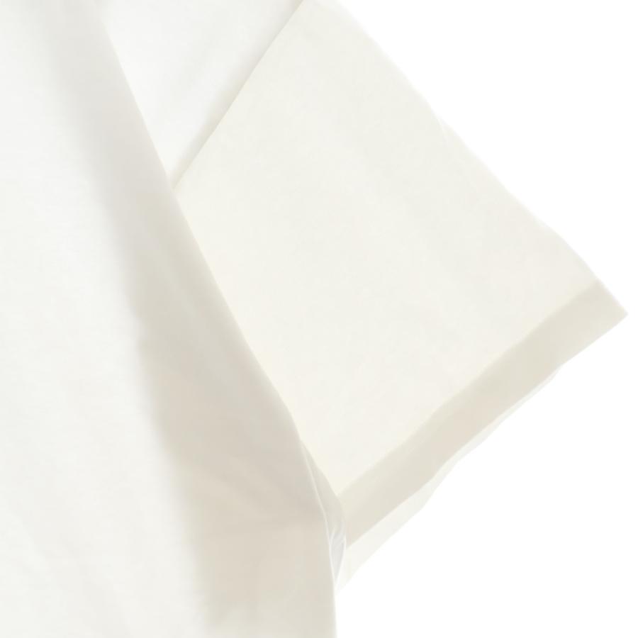 BALENCIAGA（バレンシアガ） 23AW バック切替 ロゴ刺繍スポーティ半袖T