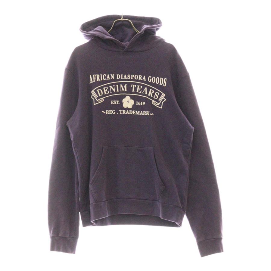 DENIM TEARS デニムティアーズ ロゴプリント プルオーバー スウェット