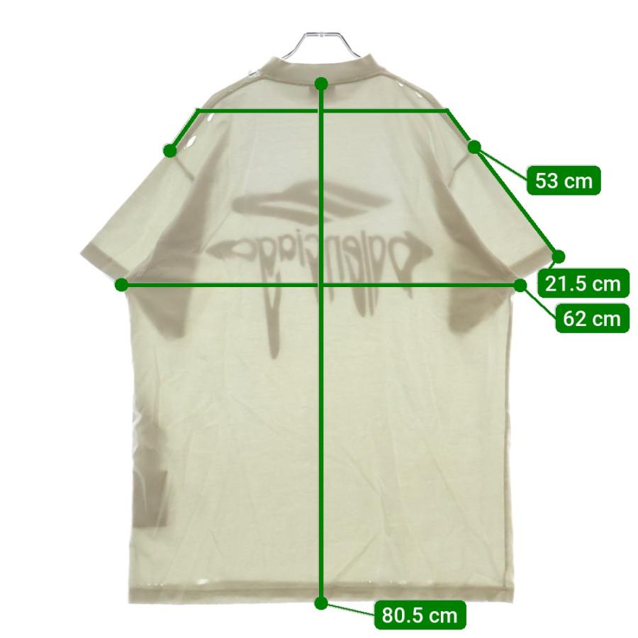 BALENCIAGA（バレンシアガ） 25SS 3B Liquefied T-Shirt Oversized