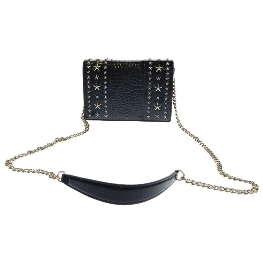 JIMMY CHOO ジミーチュウ スタースタッズ ミニショルダー チェーン 