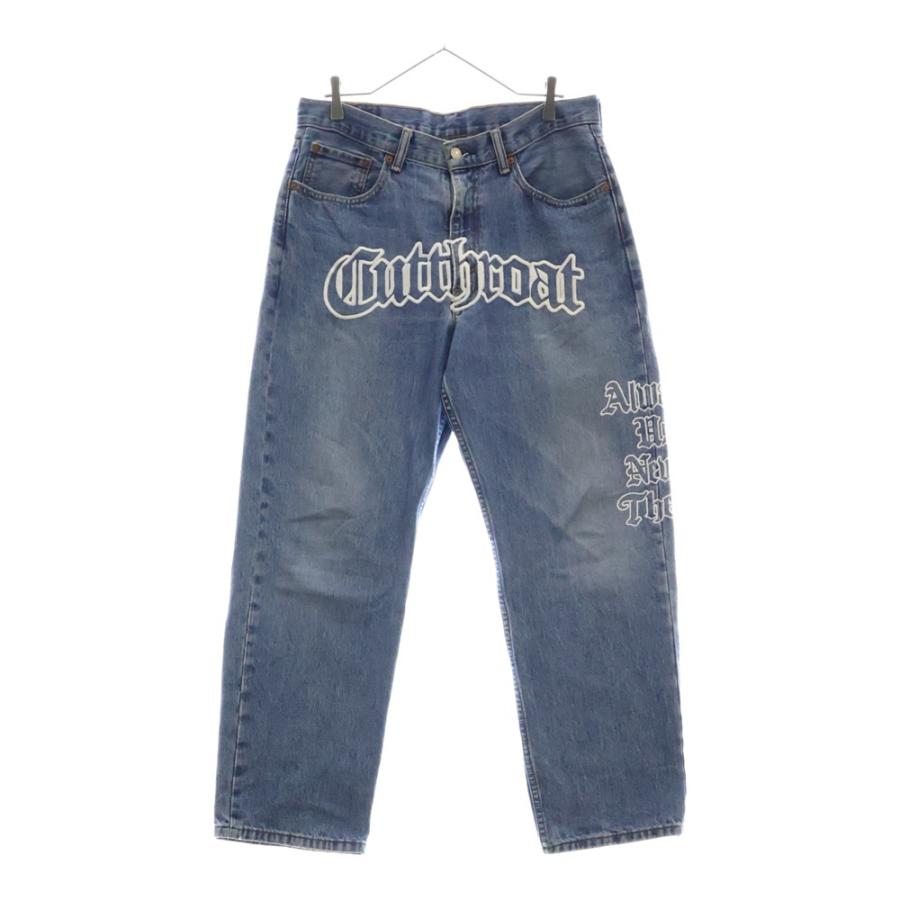 Levi's（リーバイス） CUTTHROAT カットスロート 550 ロゴ刺繍 デニム