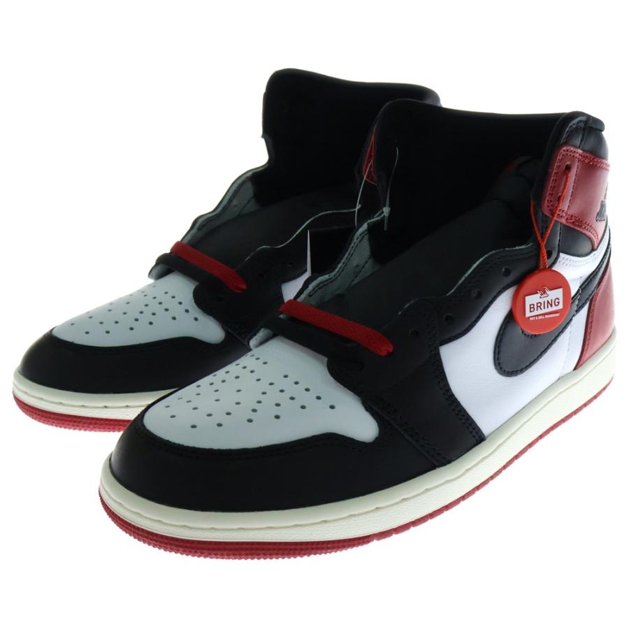 期間限定値下げ　Air Jordan 1 黒赤白 ハイカットスニーカー NIKE（ナイキ） AIR JORDAN 1 エアジョーダン1ブラックトゥリイマジン