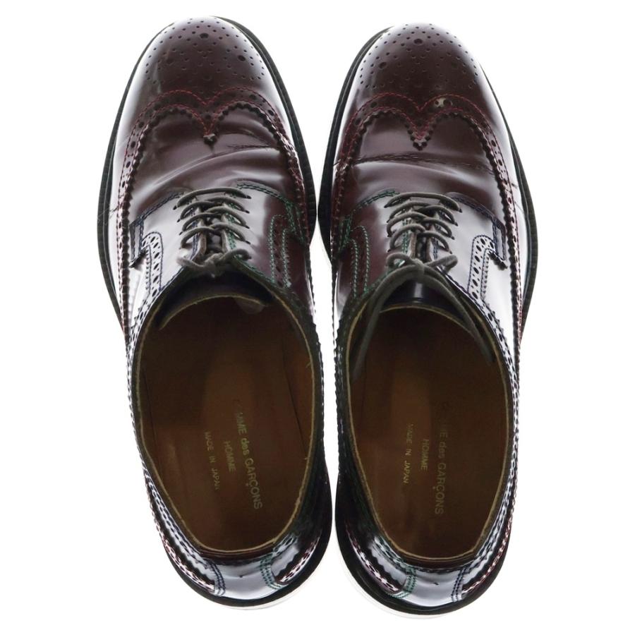 COMME des GARCONS HOMME コムデギャルソンオム ウィングチップ レザー