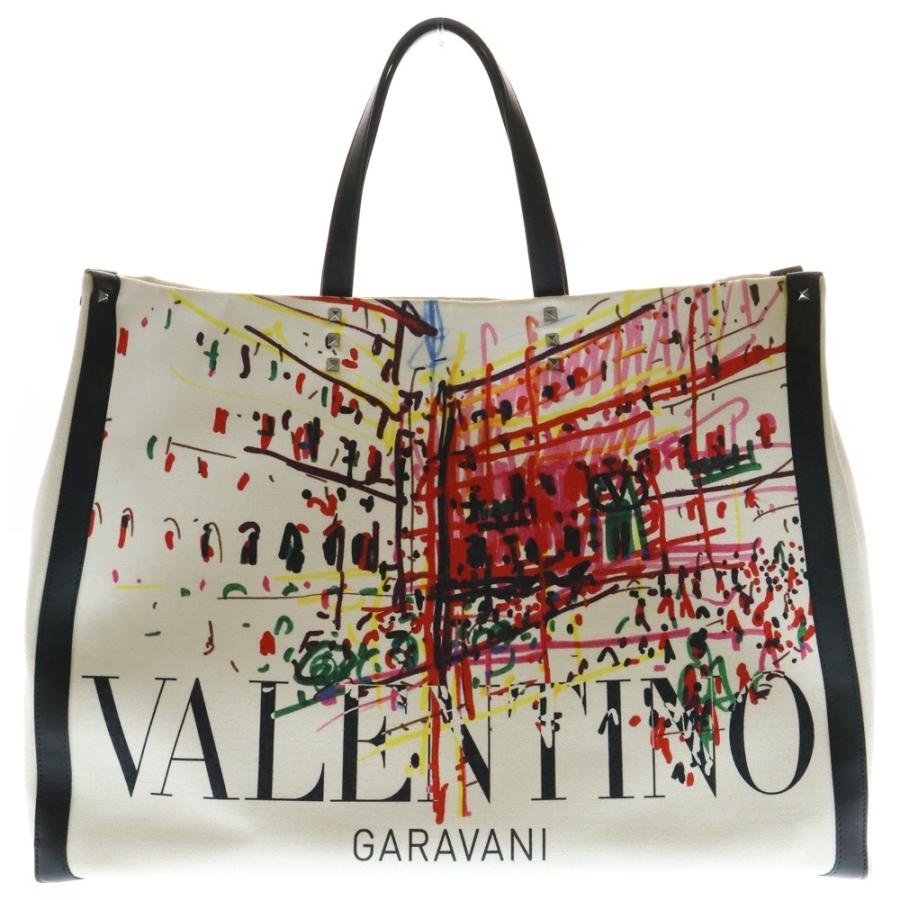 VALENTINO GARAVANI ヴァレンチノガラヴァーニ スタッズ付き レザー 