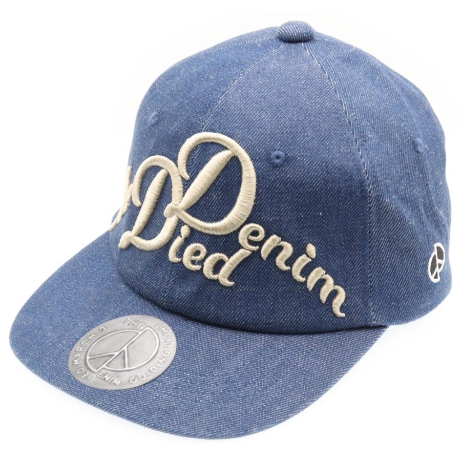 kapital キャピタル ノベルティ 大阪店 キャップ 新品未使用 デニム KAPITAL（キャピタル） The Denim Died ベースボールキャップ 帽子