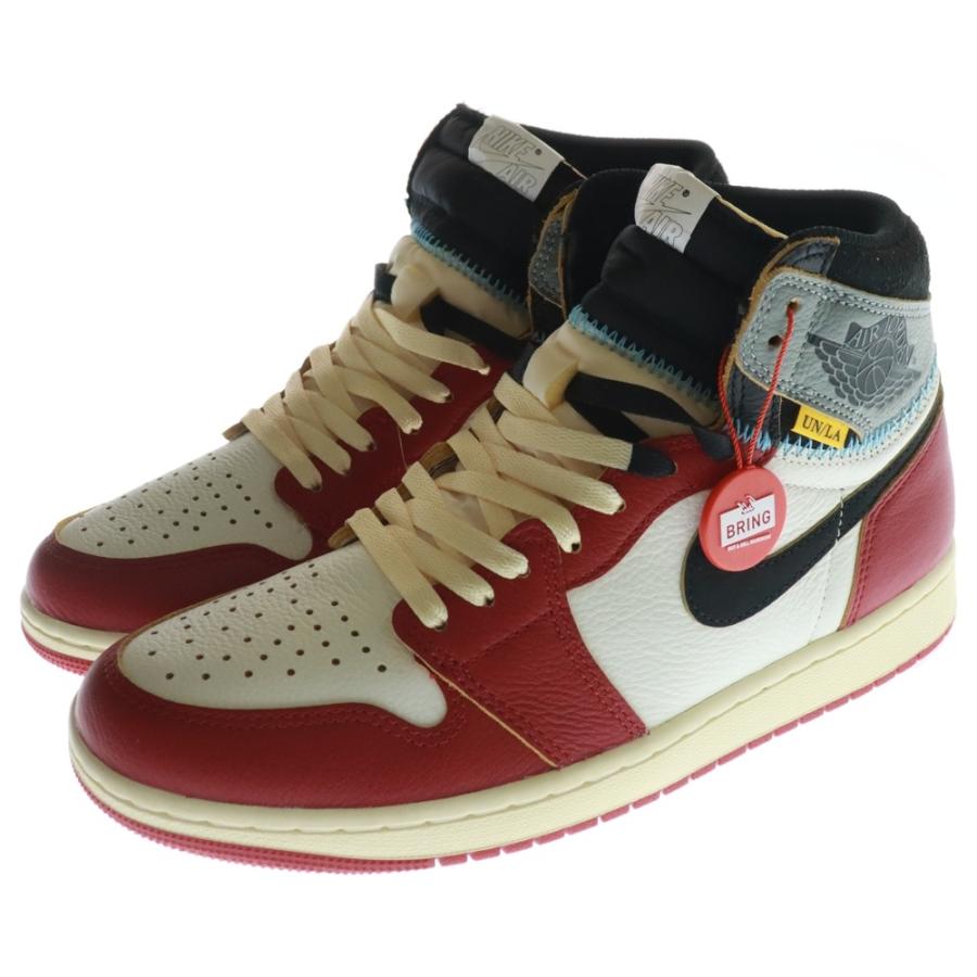 NIKE（ナイキ） ×ユニオン エアジョーダン1 ハイ ハイカットスニーカー