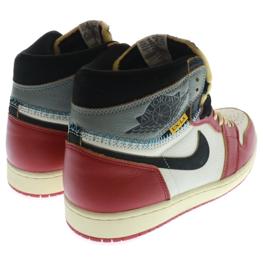 NIKE（ナイキ） ×ユニオン エアジョーダン1 ハイ ハイカットスニーカー
