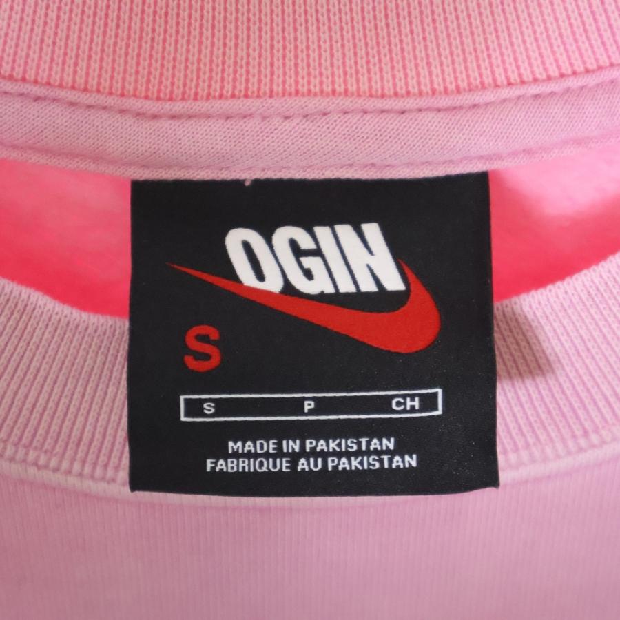 NIKE（ナイキ） ×NIGO ニゴー フロントプリント スウェット ピンク