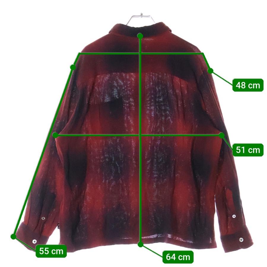 STUSSY（ステューシー） Loose Weave Plaid Shirt チェック柄 長袖