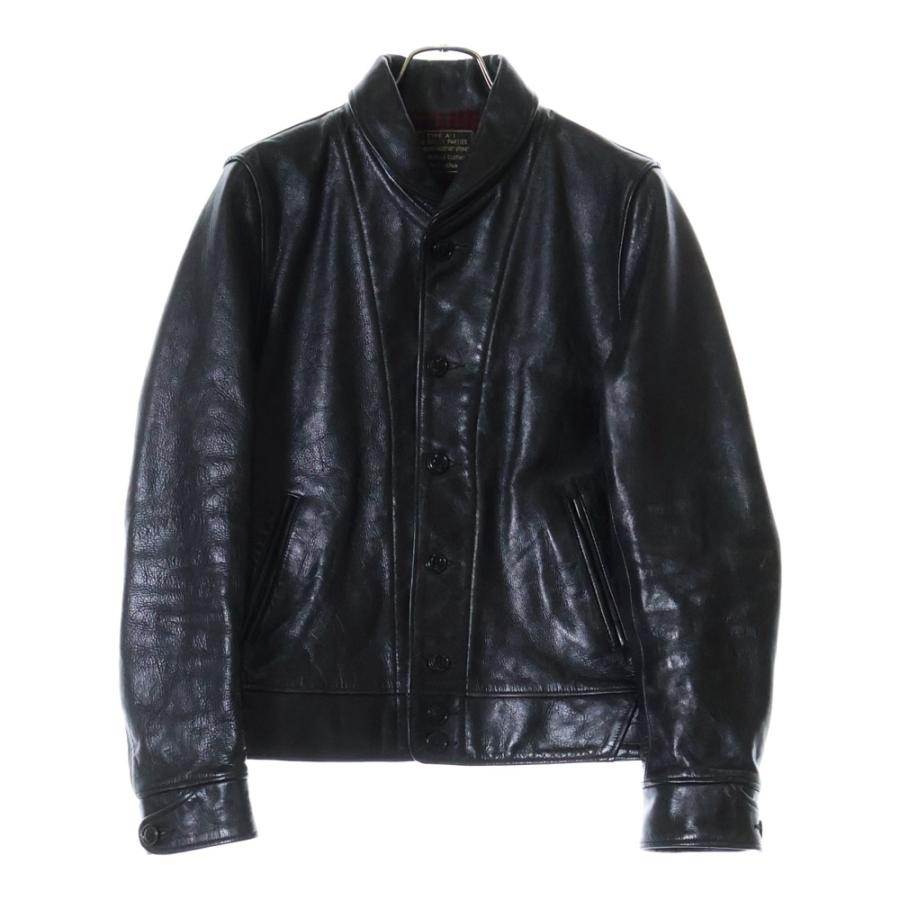 WACKO MARIA ワコマリア カウハイド ウールチェック柄ライナー レザー  