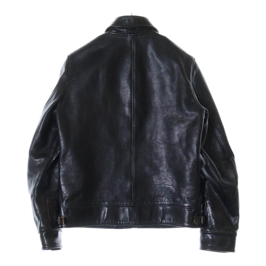 WACKO MARIA ワコマリア カウハイド ウールチェック柄ライナー レザー  