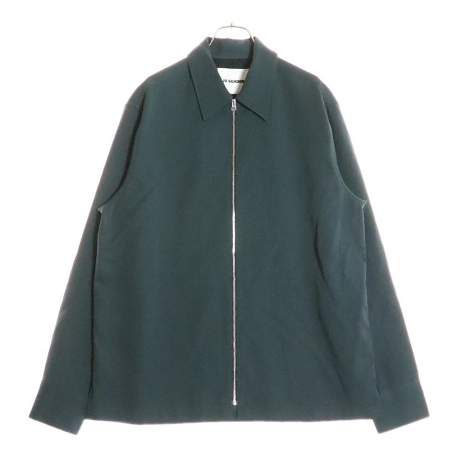 JIL SANDER（ジルサンダー） 22SS ウール ジップシャツ ブルゾン