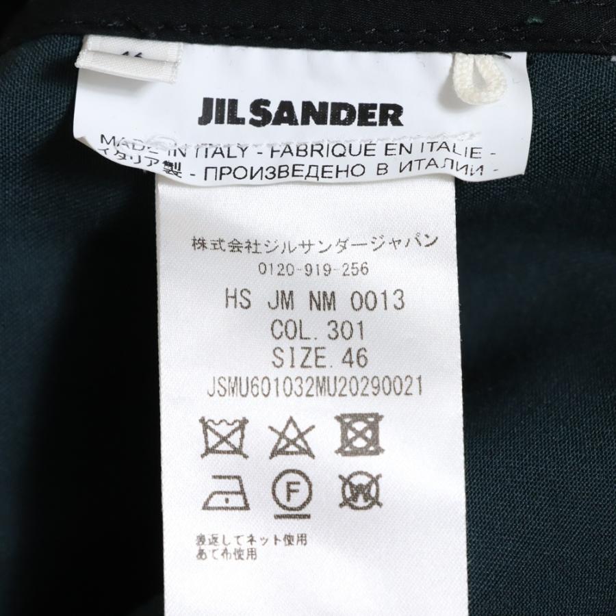 JIL SANDER（ジルサンダー） 22SS ウール ジップシャツ ブルゾン