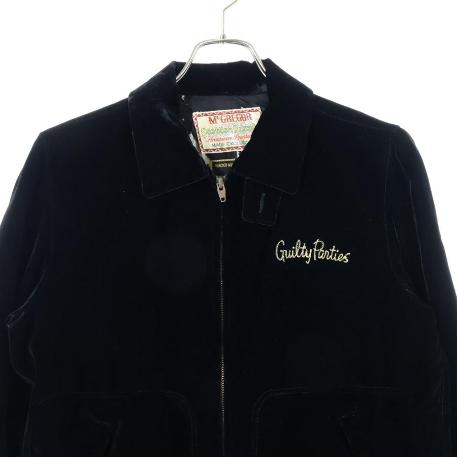 WACKO MARIA ワコマリア ×McGREGOR マクレガー ベロアスウィングトップ