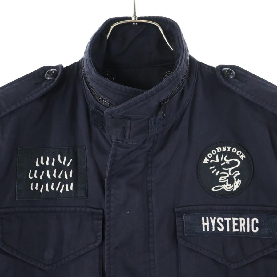 HYSTERIC GLAMOUR（ヒステリックグラマー） ワッペン付きジップアップ