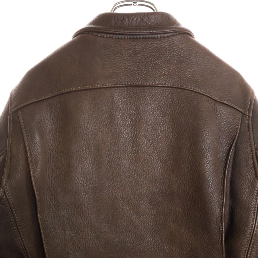 S*O様 THE FLAT HEAD ディアスキンレザー鹿革ジャケット 鹿革で到達した新境地。「THE FLAT HEAD DEERSKIN Collection」 | Dig