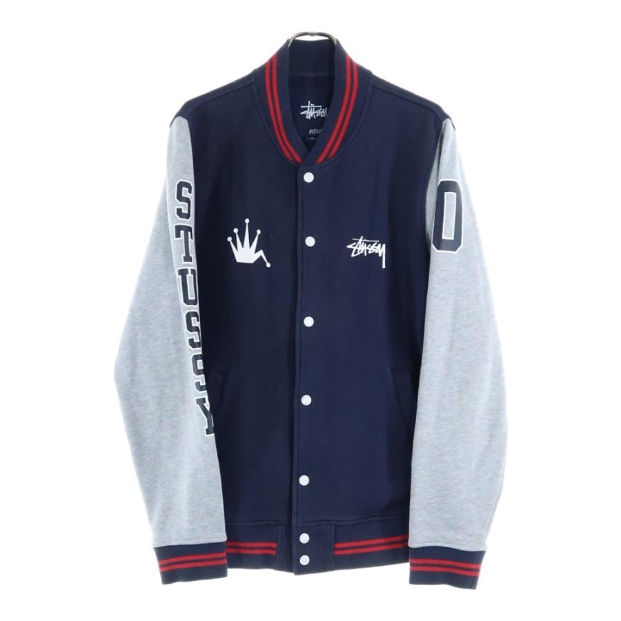 STUSSY（ステューシー） カレッジデザイン スウェット スタジャン