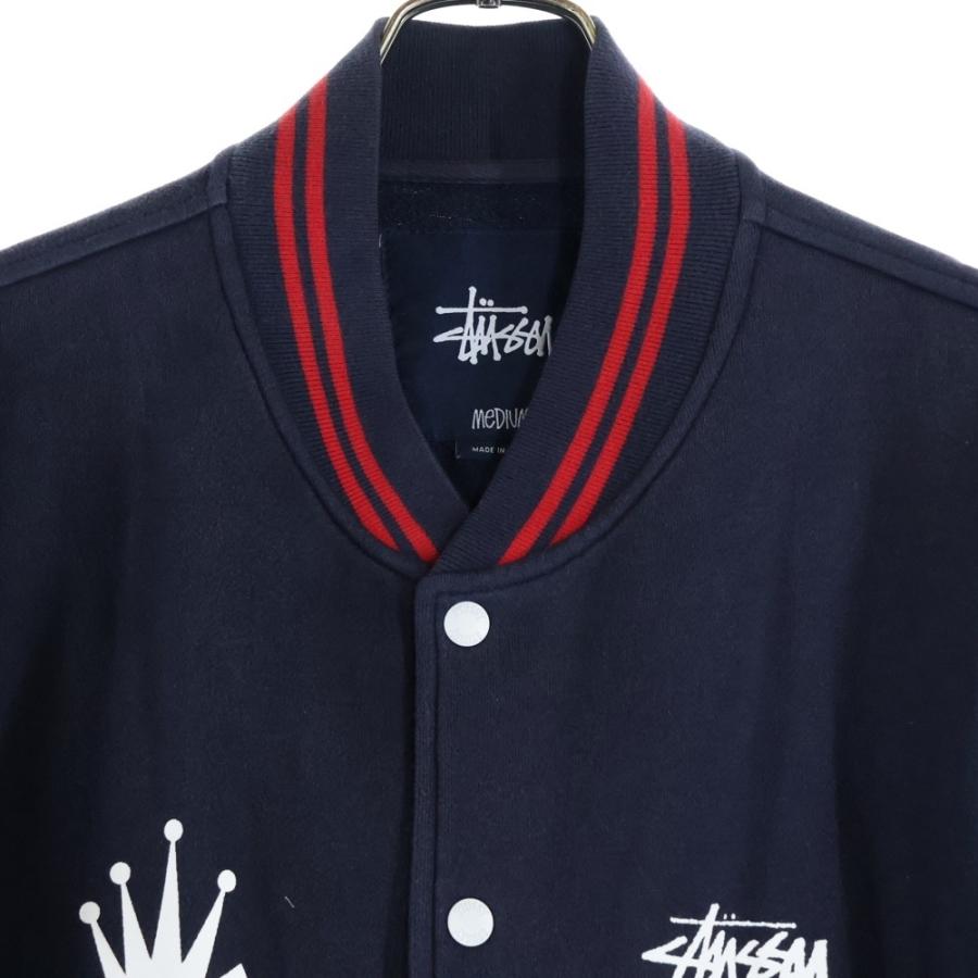 STUSSY（ステューシー） カレッジデザイン スウェット スタジャン