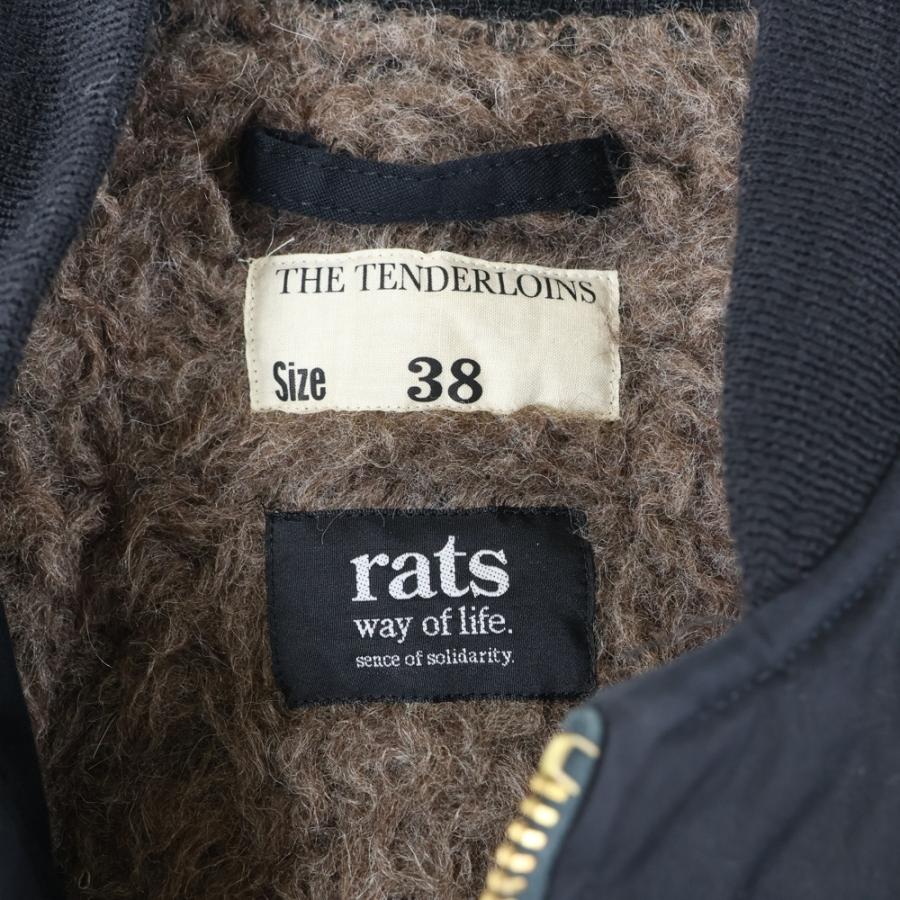 TENDERLOIN（テンダーロイン） ×RATS ラッツ ジップアップ MA-1