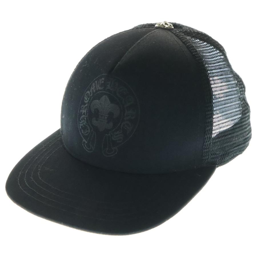 クロムハーツ   TRUCKER CAP トラッカーキャップ ホースシュープリントメッシュキャップ 中古 SS07 CHROME HEARTS（クロムハーツ） TRUCKER CAP トラッカーメッシュ