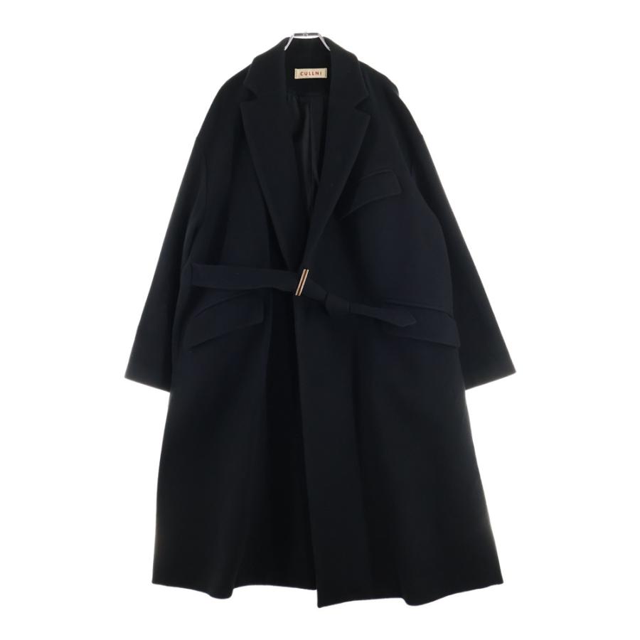 CULLNI（クルニ） ウール タイロッケンコート ロング ジャケット