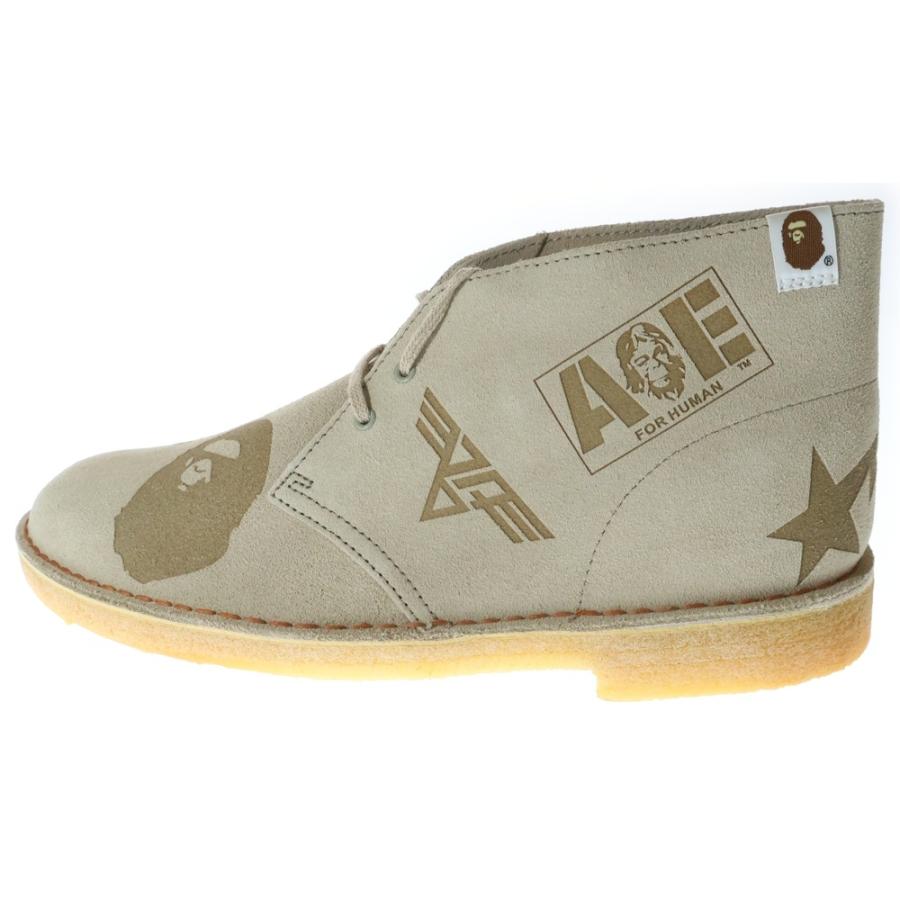 Clarks（クラークス） ×A BATHING APE DESERT BOOTS ア ベイシング