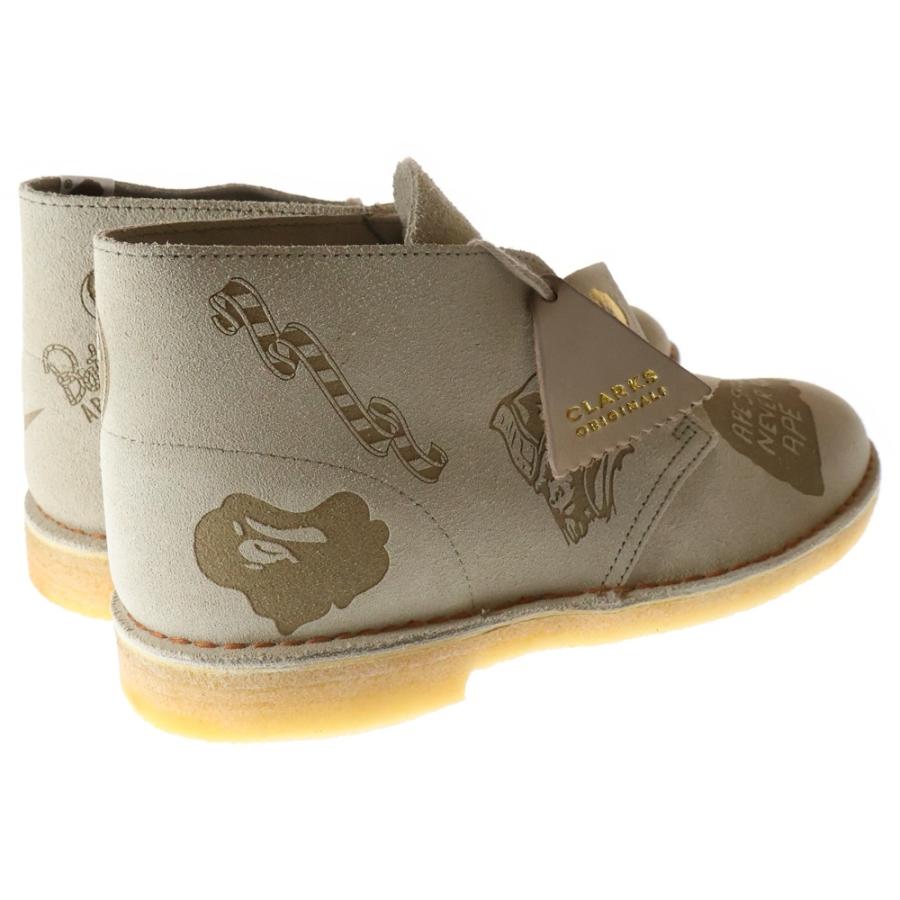 A BATHING APE × CLARKS DESERT BOOTS レア Clarks（クラークス） ×A BATHING APE DESERT BOOTS ア ベイシング