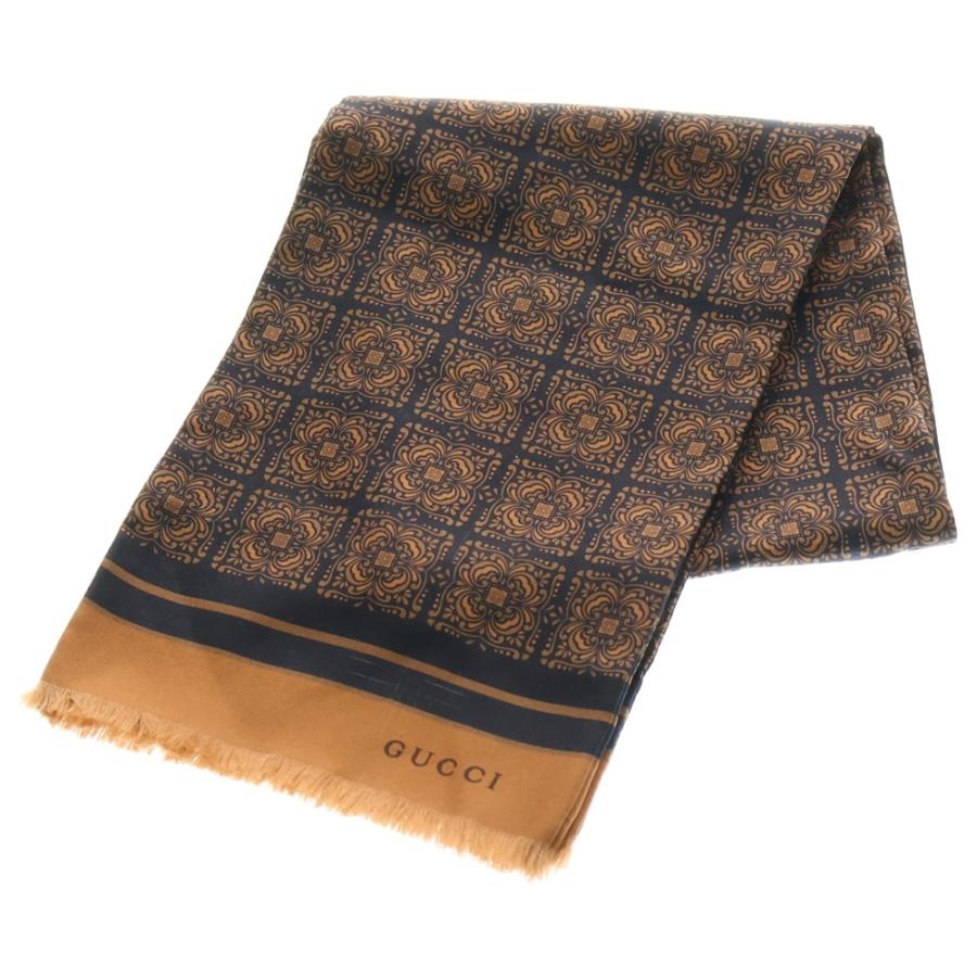 GUCCI（グッチ） 総柄 スカーフ マルチカラー : BRING Yahoo!ショップ