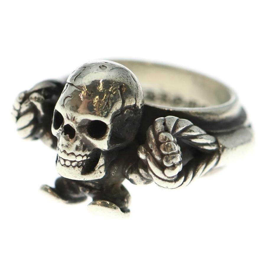 クロムハーツ  CABLE SML/フォティハリスティータスモールケーブル シルバーリング メンズ 18号 CHROME HEARTS（クロムハーツ） FT HRRSTTR CABLE SML フォティ ハリス