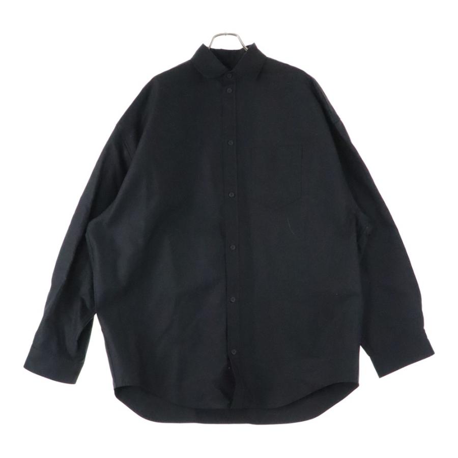 バレンシアガ サイズ:S  794462 TQM30 Outerwear Shirt オーバーサイズ長袖シャツ 中古 OM10 BALENCIAGA（バレンシアガ） Outerwear Shirt オーバーサイズ長袖