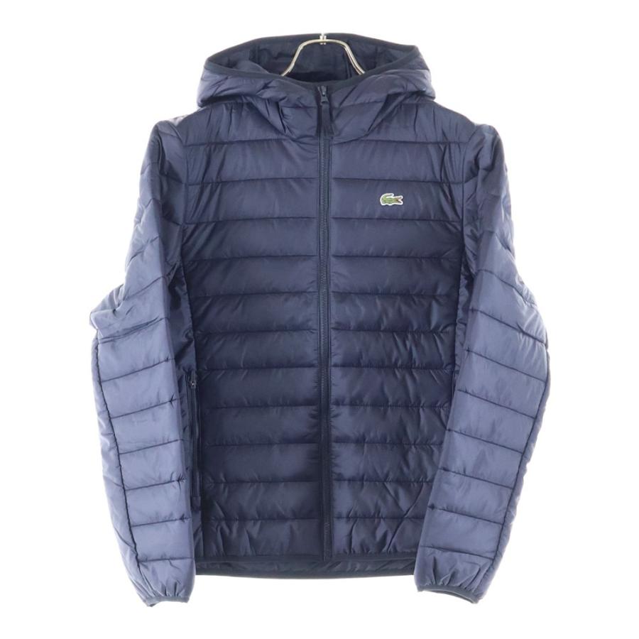 LACOSTE（ラコステ） ジップアップ 撥水 キルテッド フード パフ