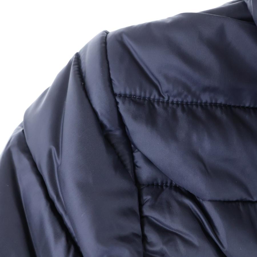 LACOSTE（ラコステ） ジップアップ 撥水 キルテッド フード パフ 