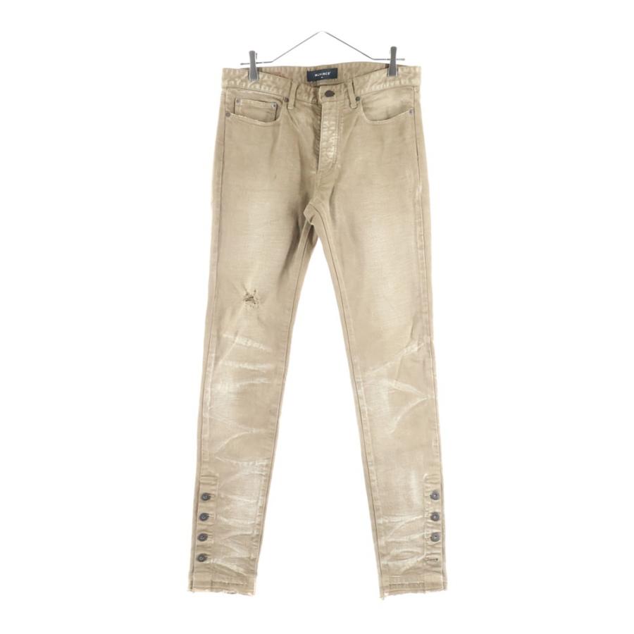 MLVINCE メルヴィンス Type-1 Slim Damage Jeans タイプ1スリム 