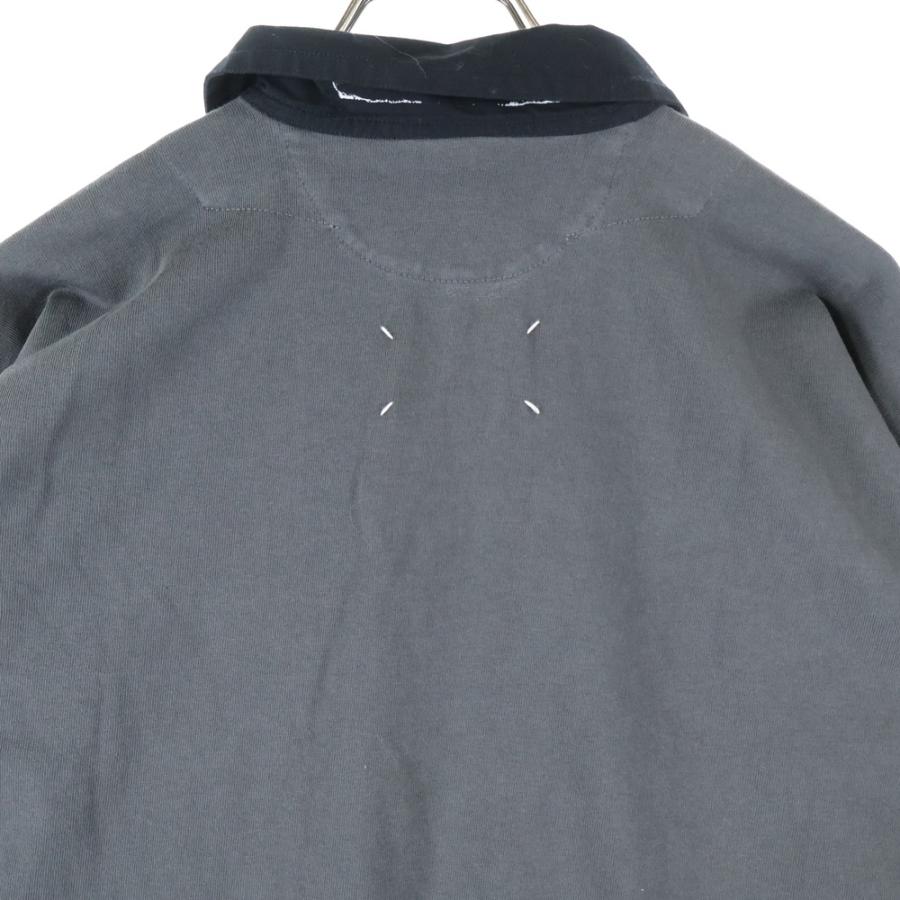 Maison Margiela 10 メゾン マルジェラ 25SS ANTHRACITE POLO SHIRT MM