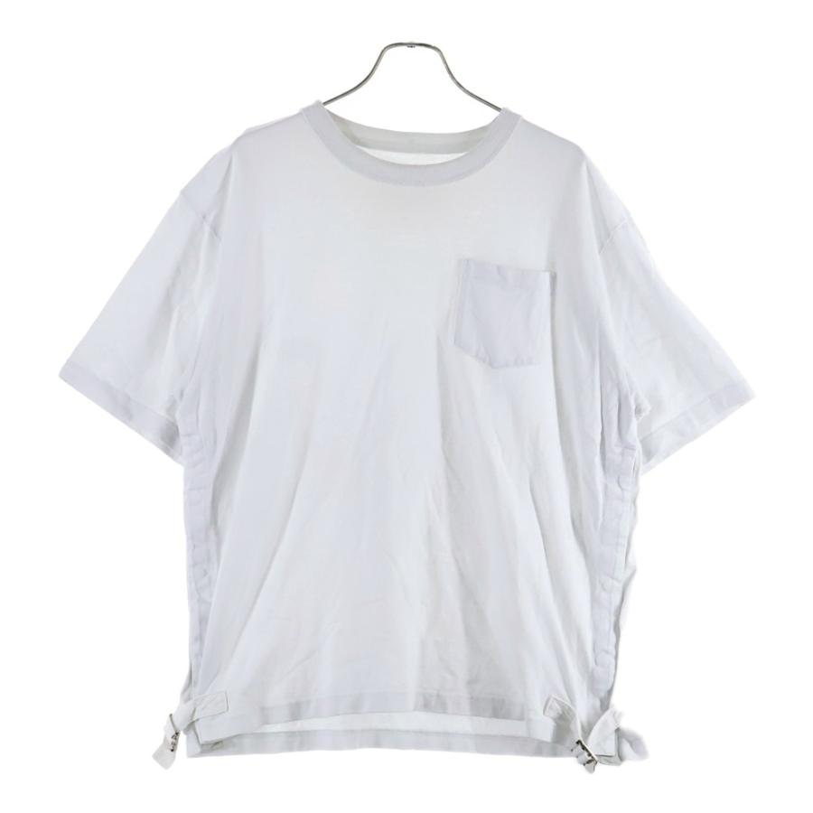 sacai（サカイ） Cotton Jersey T-shirt フロントポケット ベルト