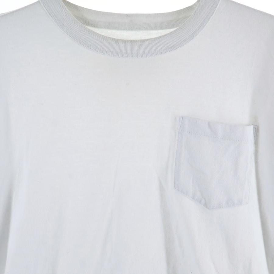 sacai（サカイ） Cotton Jersey T-shirt フロントポケット ベルト