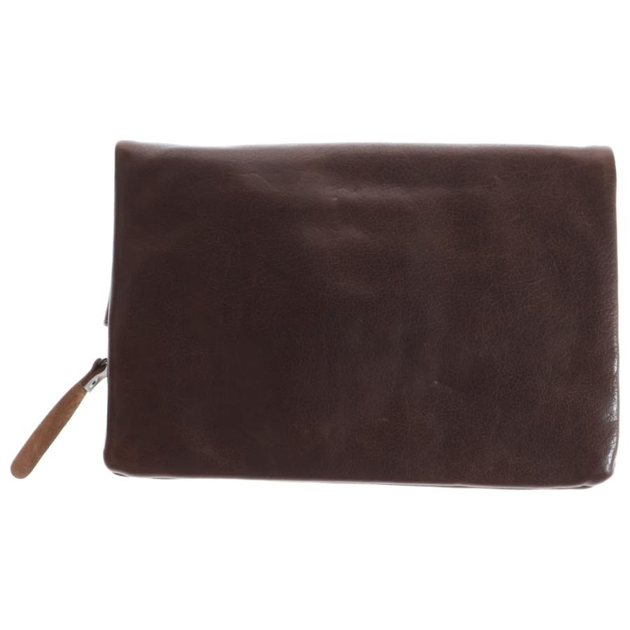 BUTTERO（ブッテロ） Leather Clutch Bag レザークラッチバッグ