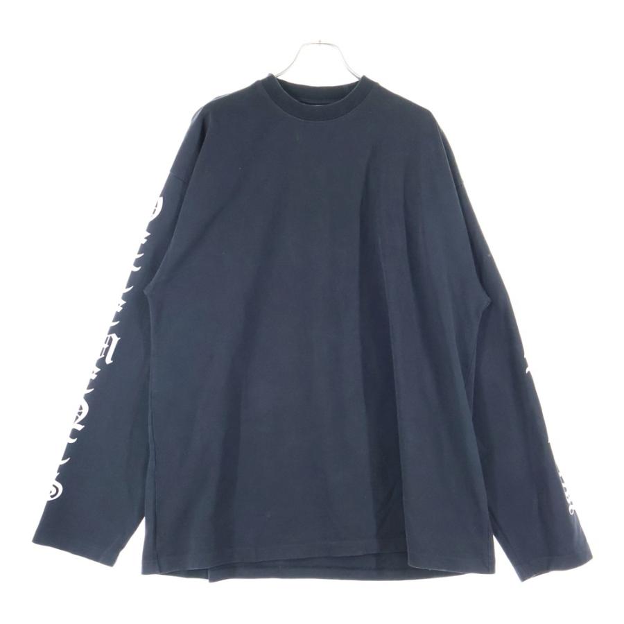 VETEMENTS（ヴェトモン） 20AW Gothic Font Longsleeve Tee UAH21TR526