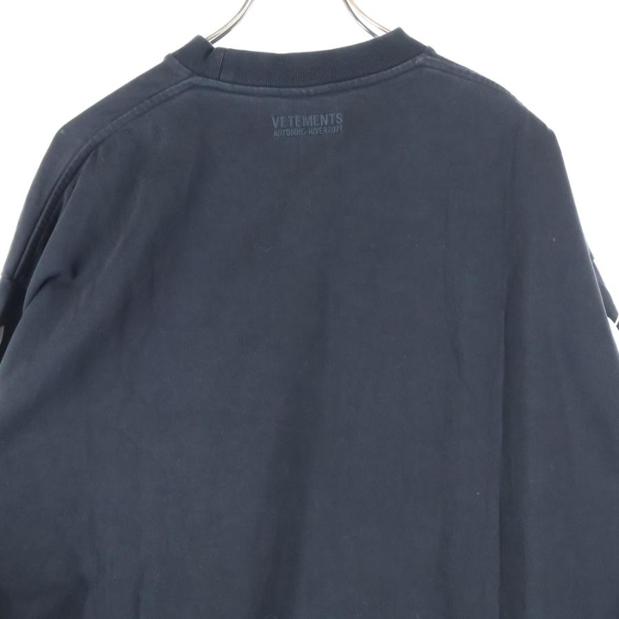 VETEMENTS（ヴェトモン） 20AW Gothic Font Longsleeve Tee UAH21TR526