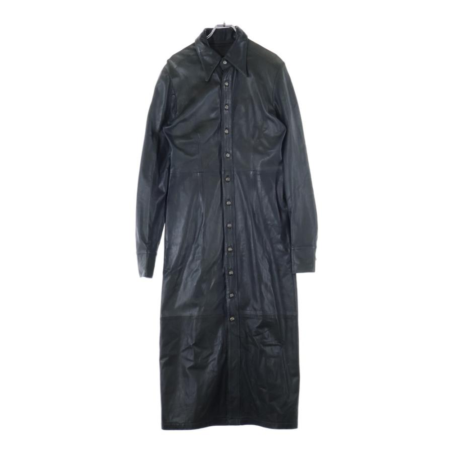 CHROME HEARTS（クロムハーツ） クロスボールボタン レザーロング