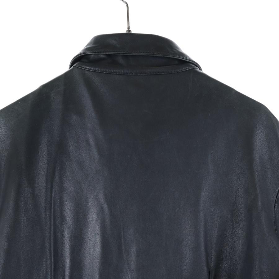 CHROME HEARTS（クロムハーツ） クロスボールボタン レザーロング