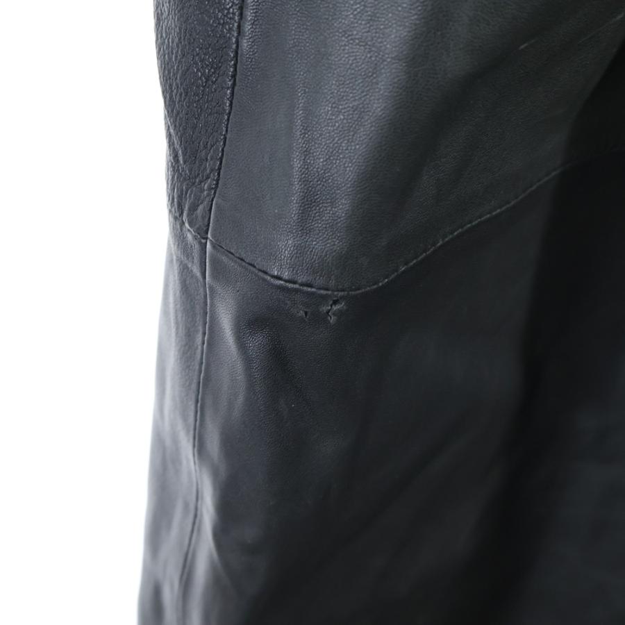 CHROME HEARTS（クロムハーツ） クロスボールボタン レザーロング