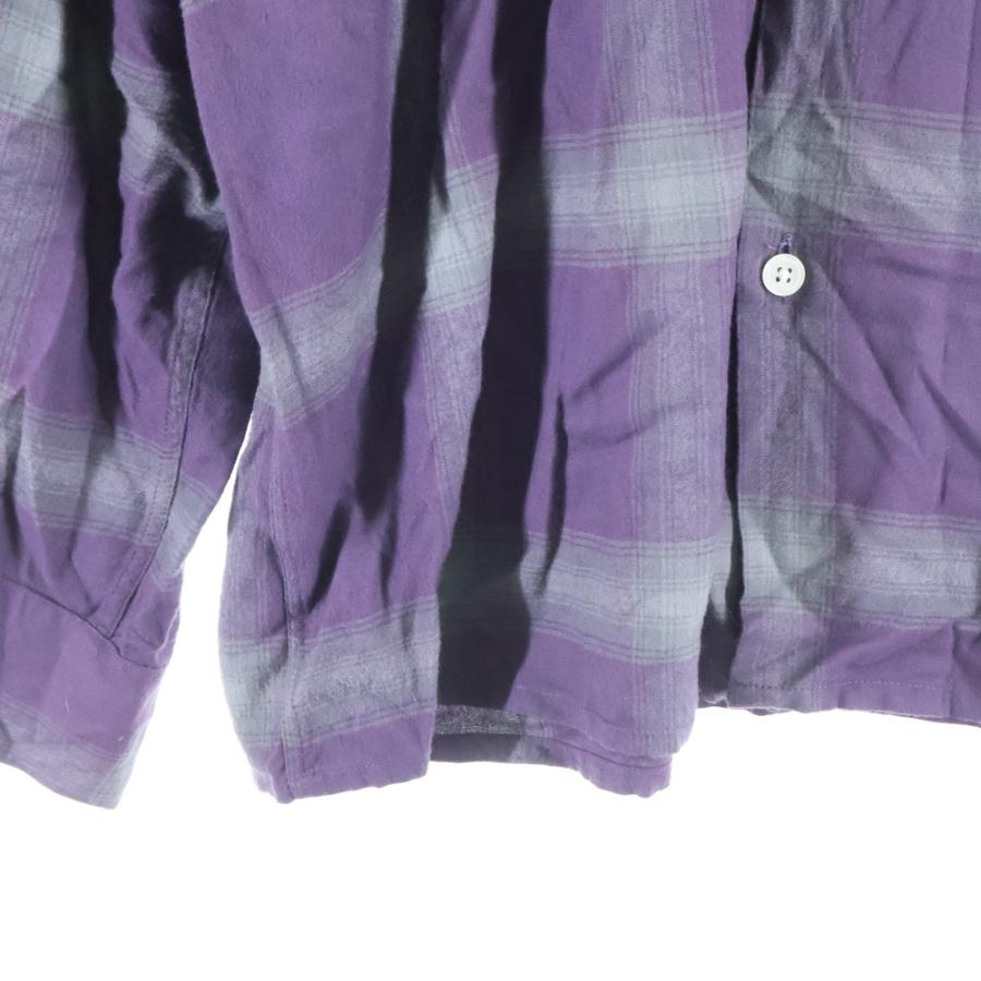 WACKO MARIA（ワコマリア） 23AW OMBRE CHECK OPEN COLLAR SHIRT