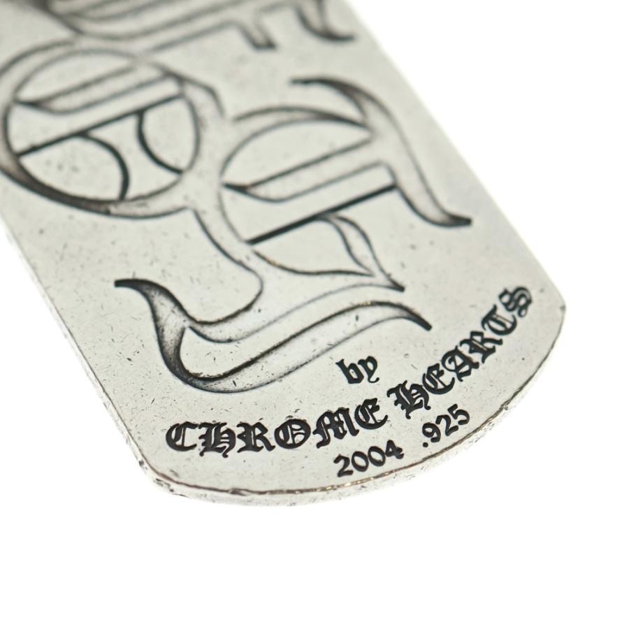 クロムハーツChrom heartsフォティミスラーレン ドッグタグ SV925 CHROME HEARTS（クロムハーツ） D TAG LRG FOTI MISS LERLENE フォティ