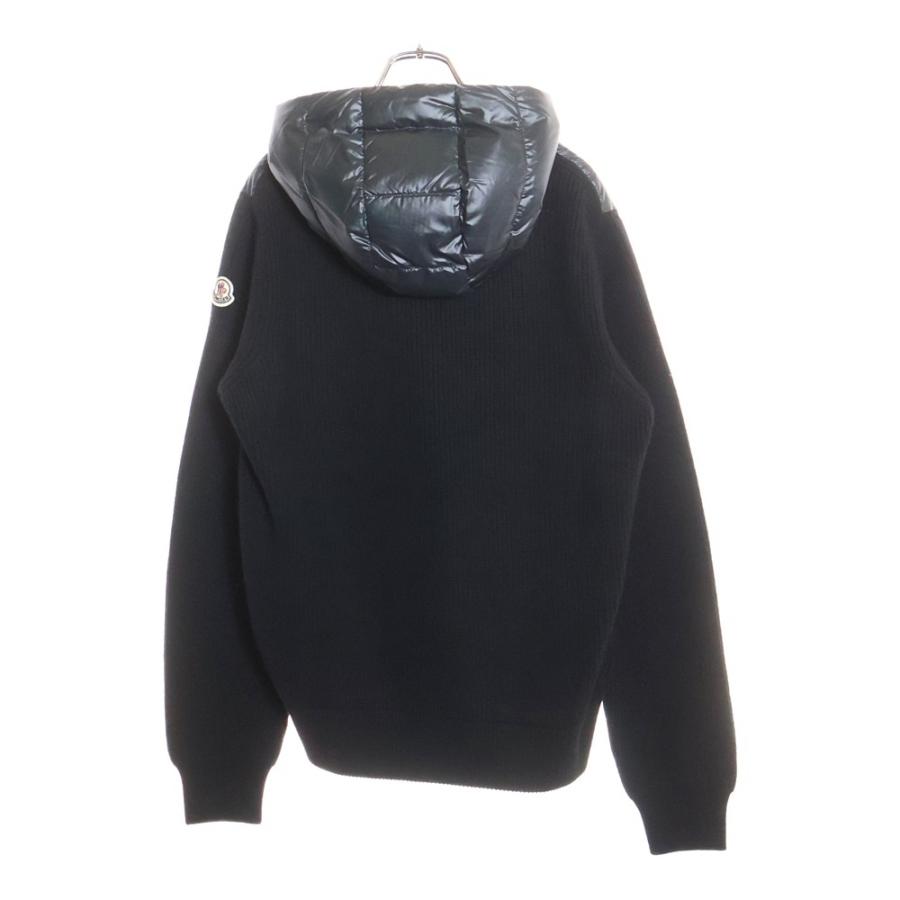MONCLER（モンクレール） 25AW CARDIGAN ニット切替 フード ダウン